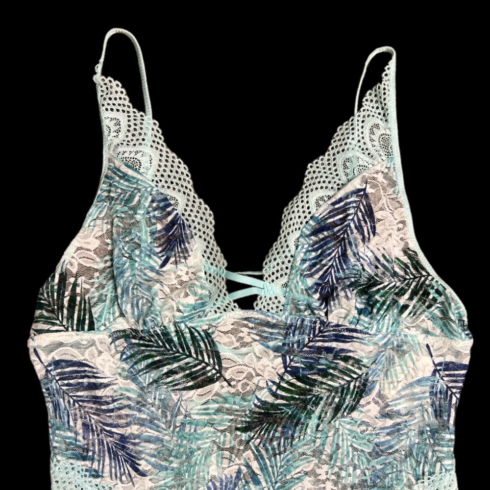 In Bloom by Jonquil Lingerie Blue Lace. NWOT Sexy - Picture 2 of 8